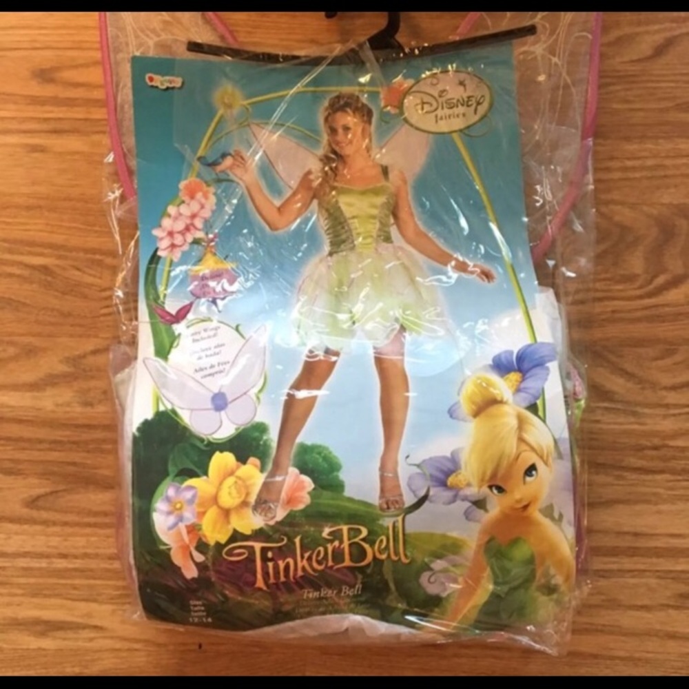 Tinkerbell Halloween costume!